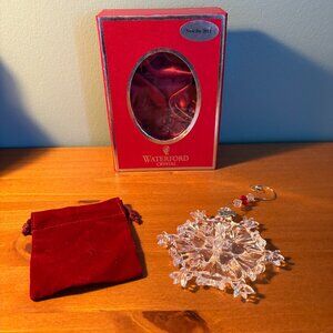 Waterford Crystal 2011 Snowflake Tree Ornament